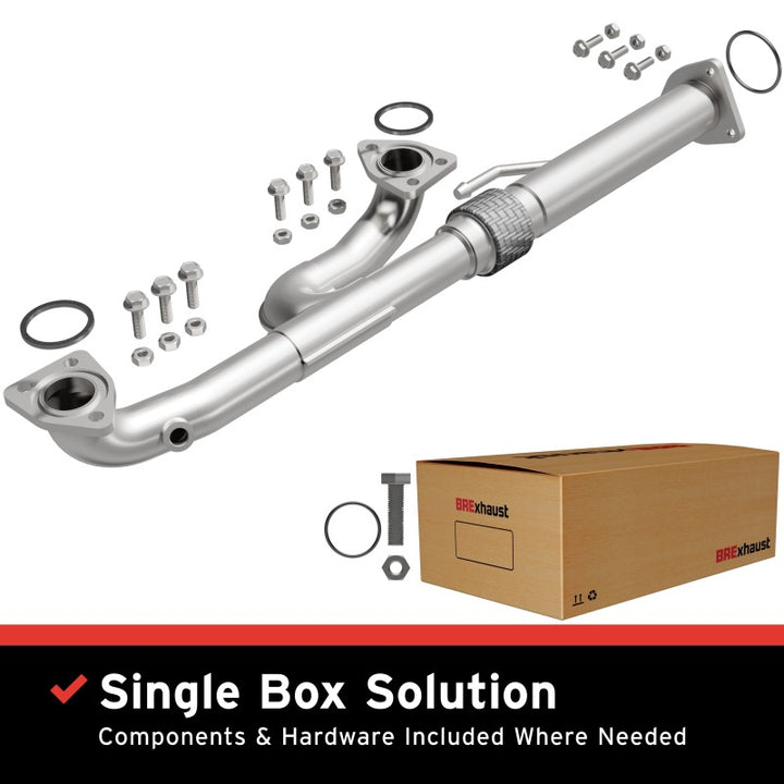 MagnaFlow BRExhaust Direct-Fit Front Pipe Kit - Acura MDX / ZDX / Honda Pilot 3.5L 2007-2015