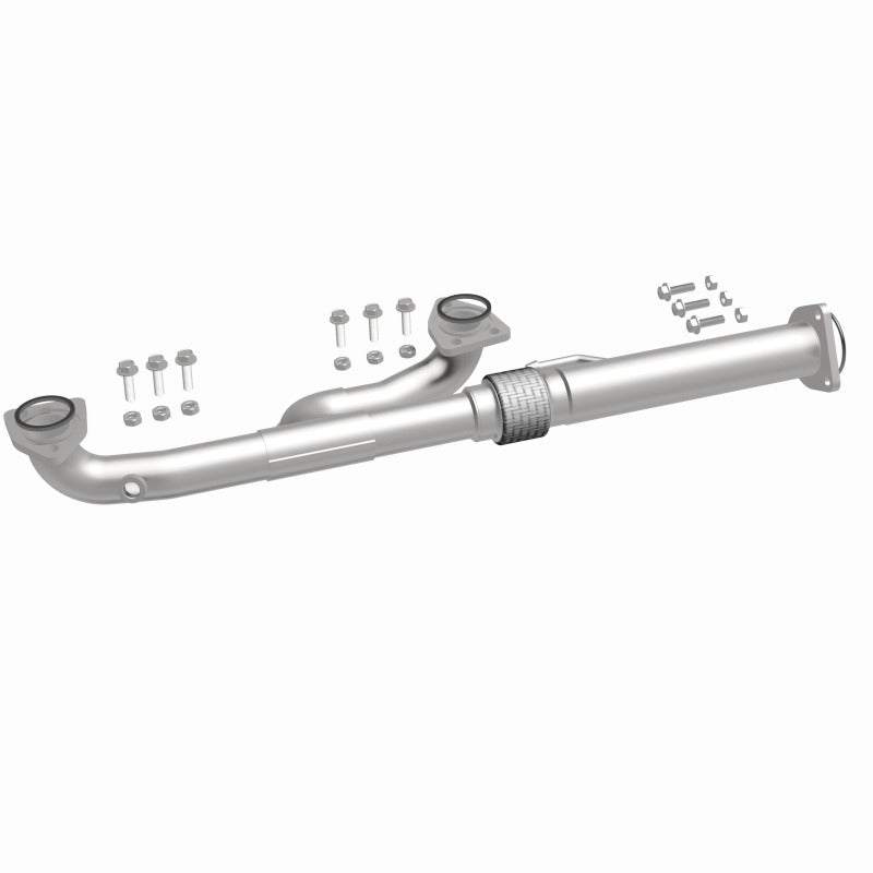 MagnaFlow BRExhaust Direct-Fit Front Pipe Kit - Acura MDX / ZDX / Honda Pilot 3.5L 2007-2015, 360 degree view