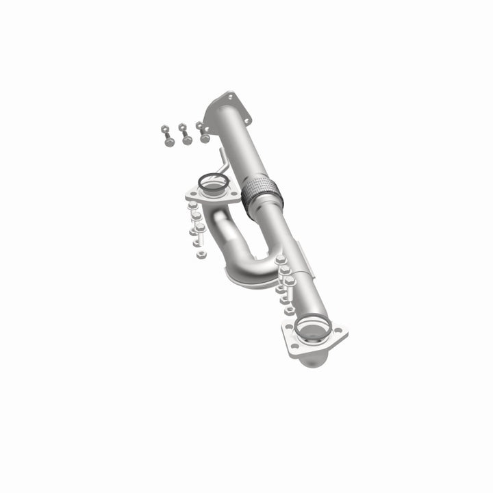 MagnaFlow BRExhaust Direct-Fit Front Pipe Kit - Acura MDX / ZDX / Honda Pilot 3.5L 2007-2015, 360 degree view