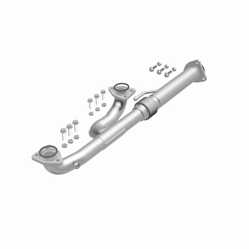MagnaFlow BRExhaust Direct-Fit Front Pipe Kit - Acura MDX / ZDX / Honda Pilot 3.5L 2007-2015, 360 degree view