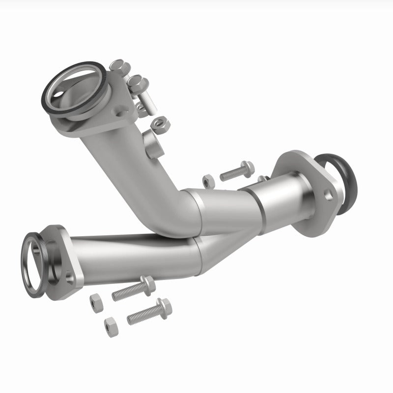 MagnaFlow BRExhaust Direct-Fit Front Pipe Kit - Toyota Highlander / Sienna / Lexus RX330 RX350 2004-2016, 360 degree view