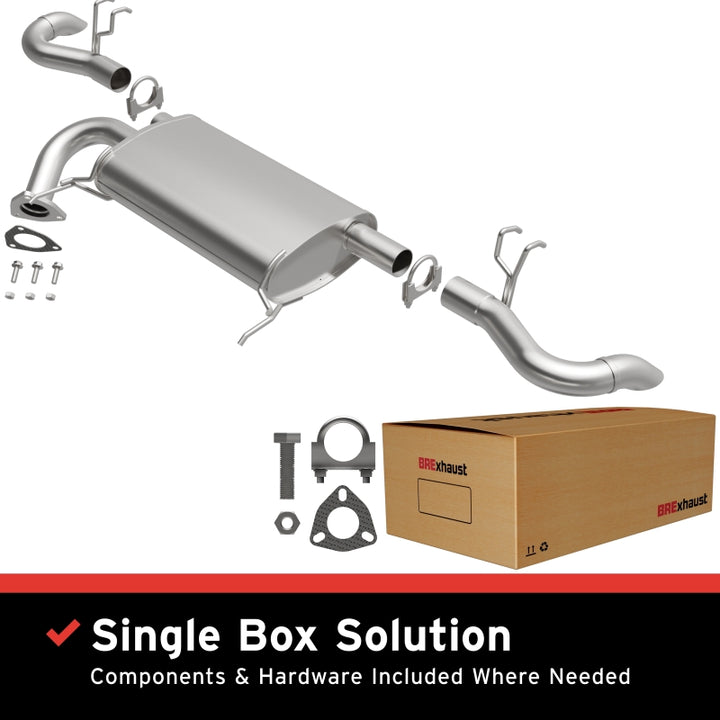 BRExhaust Direct-Fit Rear Muffler Kit - Acura RDX 3.5L 2013-2015