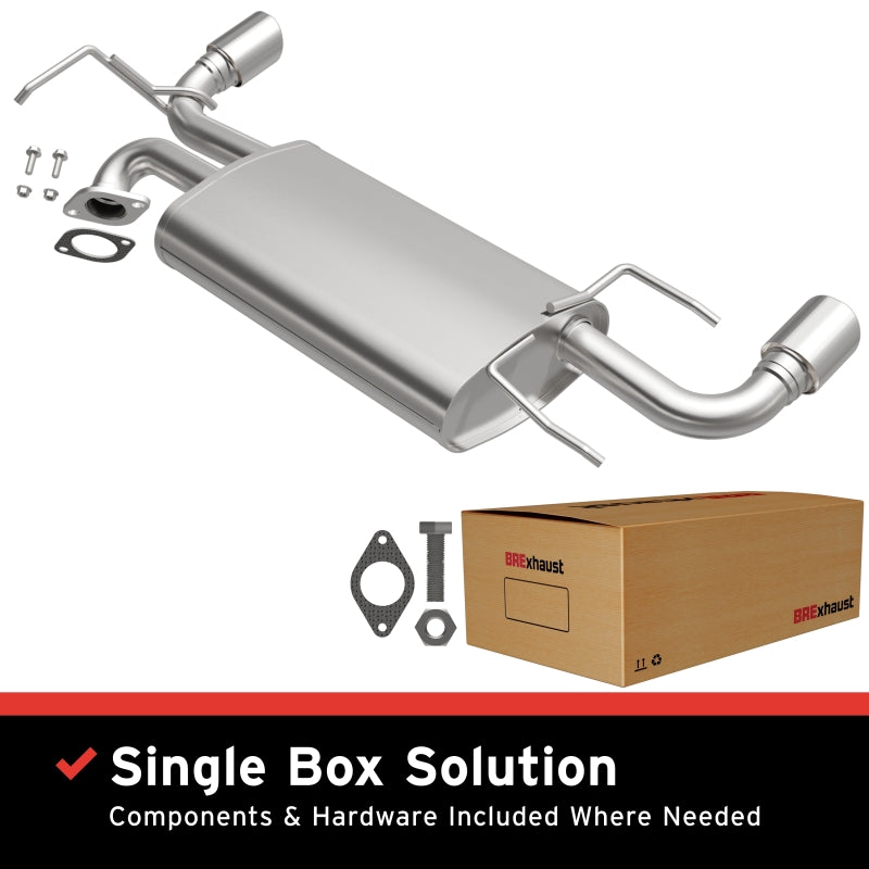 BRExhaust Direct-Fit Rear Muffler Kit - Nissan Murano 3.5L 2003-2007