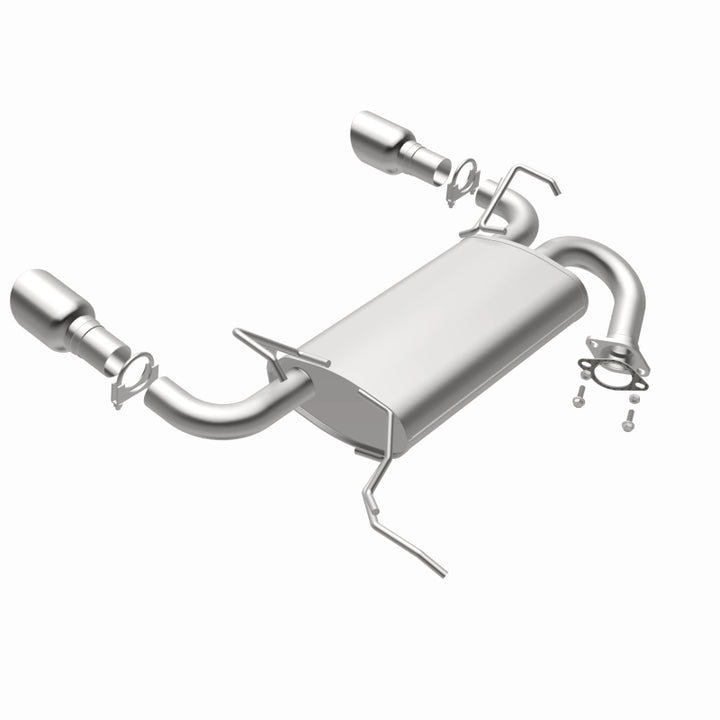 BRExhaust Direct-Fit Rear Muffler Kit - Infiniti G35 3.5L 2003-2007, 360 degree view