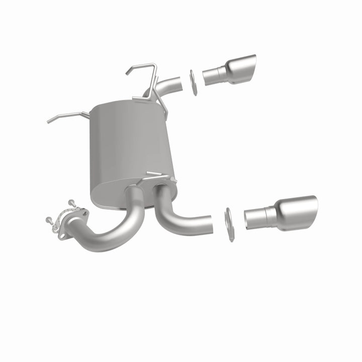 BRExhaust Direct-Fit Rear Muffler Kit - Infiniti G35 3.5L 2003-2007, 360 degree view