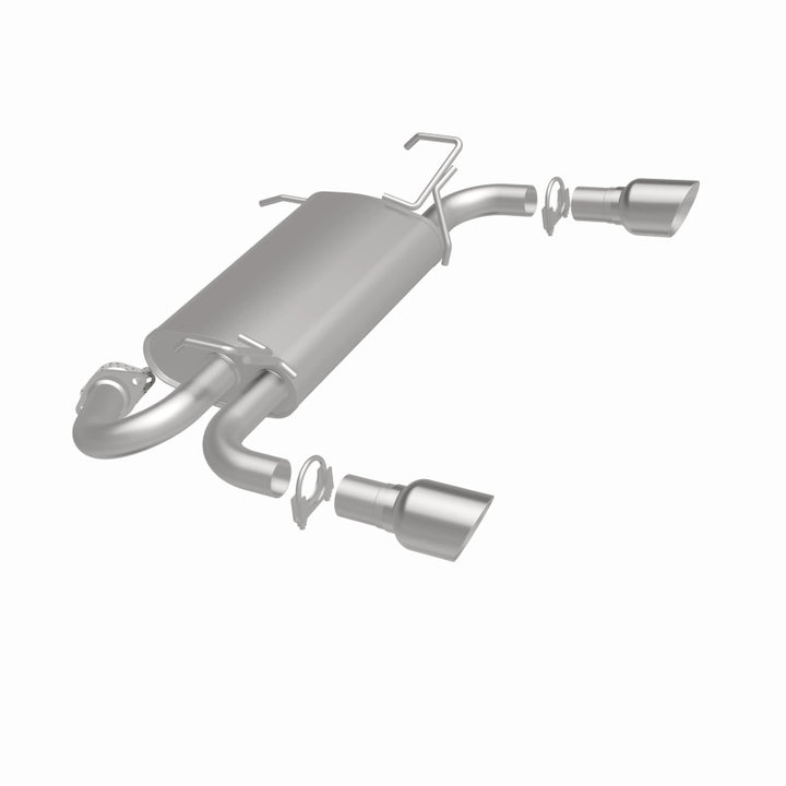 BRExhaust Direct-Fit Rear Muffler Kit - Infiniti G35 3.5L 2003-2007, 360 degree view