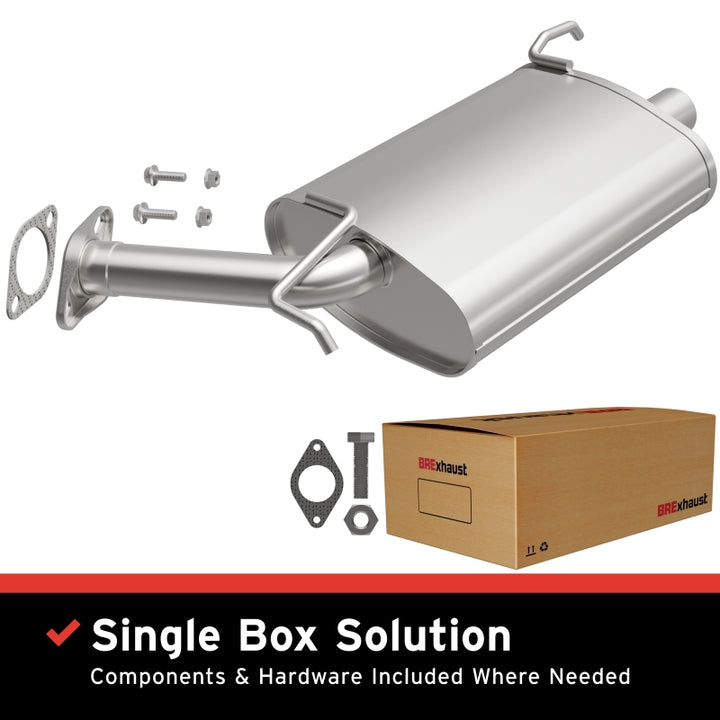 BRExhaust Direct-Fit Rear Muffler Kit - Infiniti G35 3.5L 2005-2006
