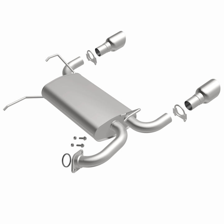 BRExhaust Direct-Fit Rear Muffler Kit - Infiniti FX35 FX45 3.5L 4.5L 2003-2008, 360 degree view