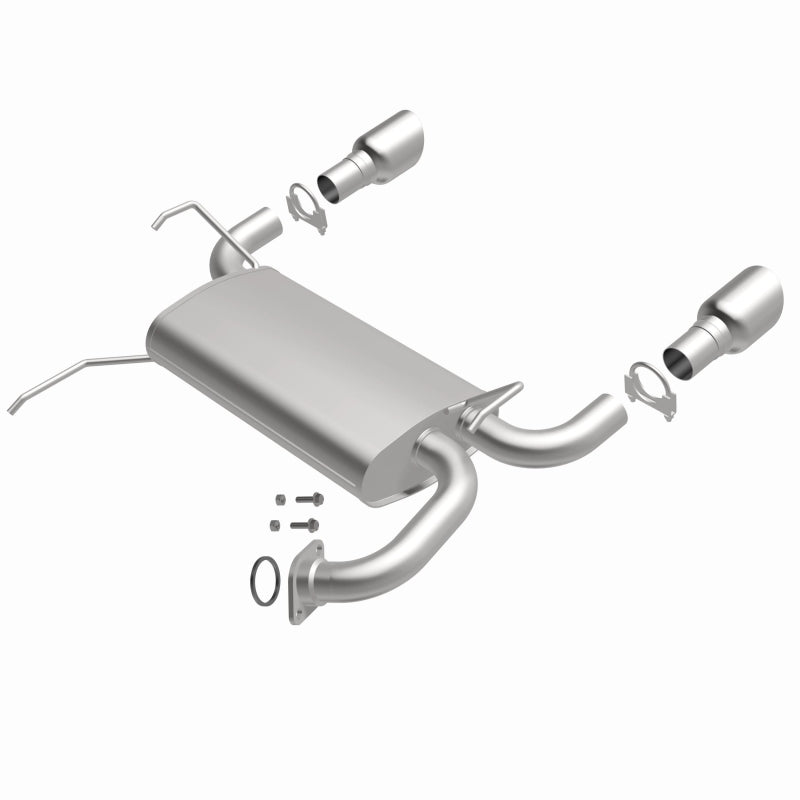 BRExhaust Direct-Fit Rear Muffler Kit - Infiniti FX35 FX45 3.5L 4.5L 2003-2008, view 3