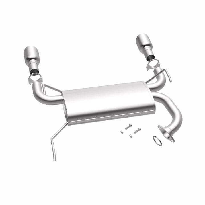 BRExhaust Direct-Fit Rear Muffler Kit - Infiniti FX35 FX45 3.5L 4.5L 2003-2008, 360 degree view