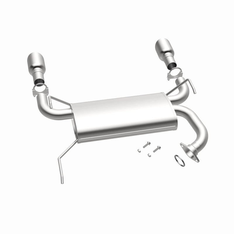 BRExhaust Direct-Fit Rear Muffler Kit - Infiniti FX35 FX45 3.5L 4.5L 2003-2008, 360 degree view