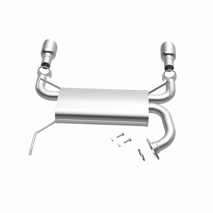 BRExhaust Direct-Fit Rear Muffler Kit - Infiniti FX35 FX45 3.5L 4.5L 2003-2008, 360 degree view