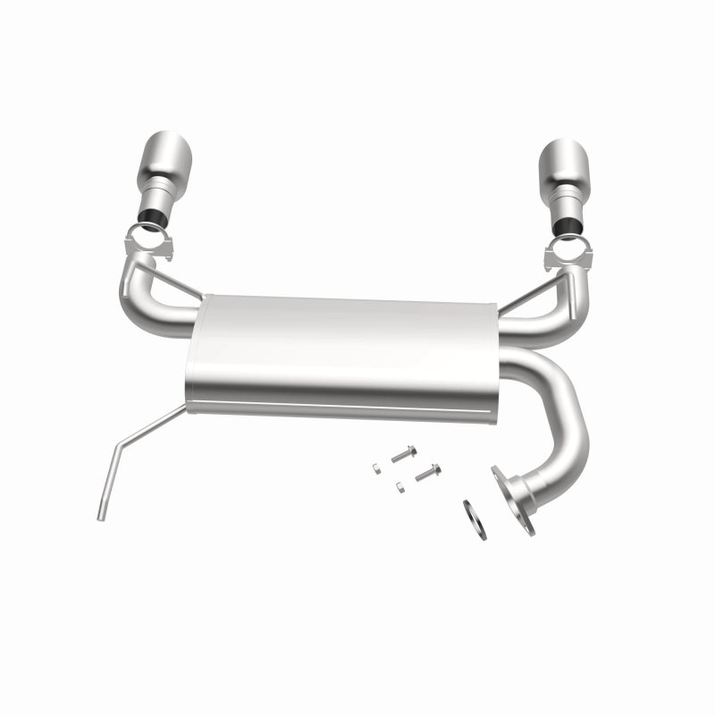 BRExhaust Direct-Fit Rear Muffler Kit - Infiniti FX35 FX45 3.5L 4.5L 2003-2008, 360 degree view