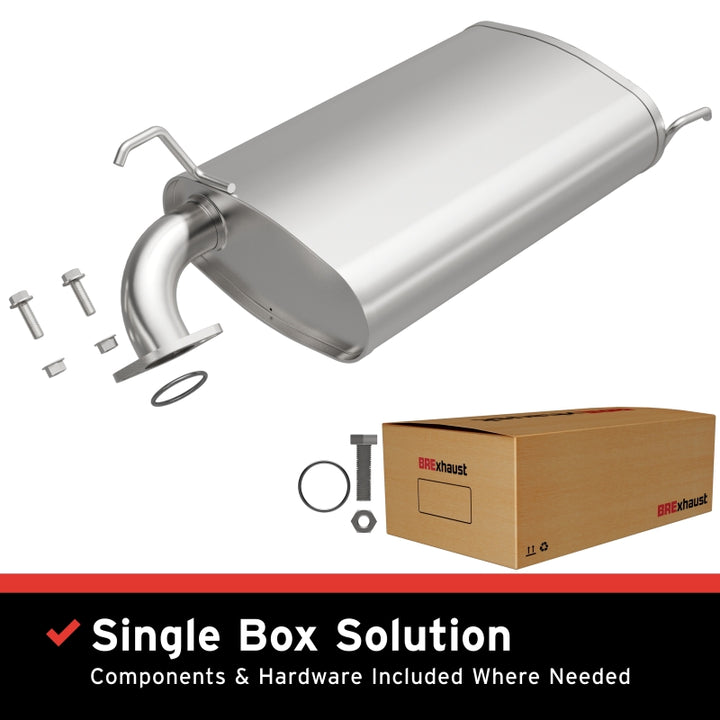 BRExhaust Direct-Fit Rear Muffler Kit - Honda Accord 2.3L 1998-2002