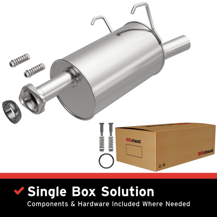 BRExhaust Direct-Fit Rear Muffler Kit - Honda CR-V 2.0L 1997-2001