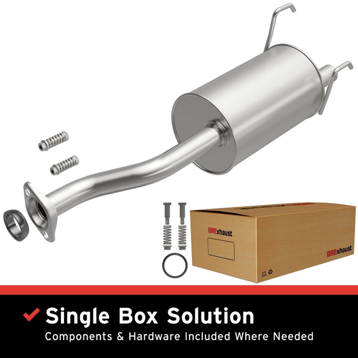 BRExhaust Direct-Fit Rear Muffler Kit - Honda Civic 1.5L 1.6L 1992-2000