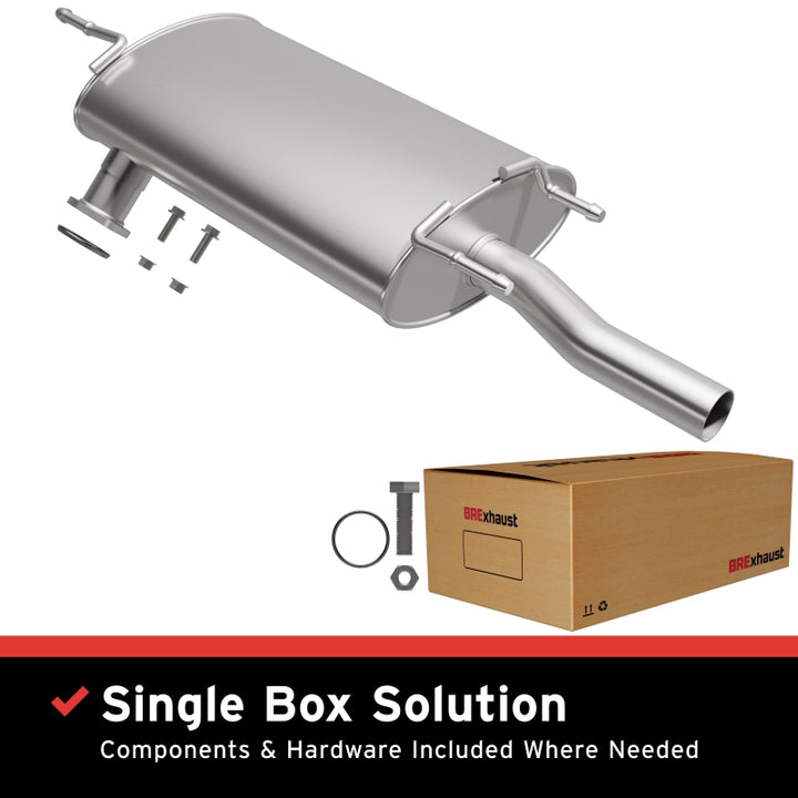 BRExhaust Direct-Fit Rear Muffler Kit - Toyota Camry 2.2L 1992-1996