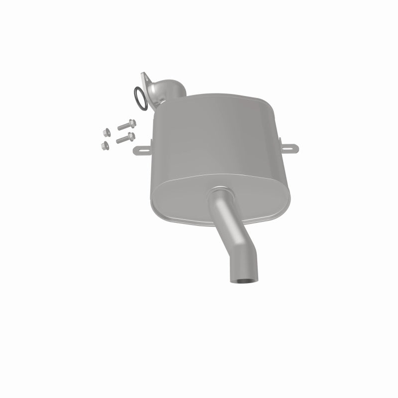 BRExhaust Direct-Fit Rear Muffler Kit - Chevrolet Prizm / Toyota Corolla 1.8L 1998-2002, 360 degree view
