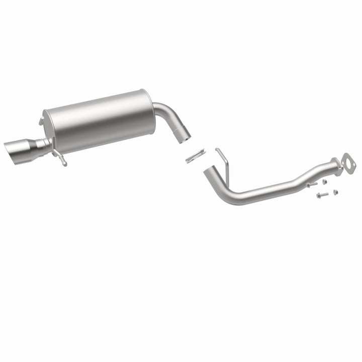 BRExhaust Direct-Fit Rear Muffler Kit - Subaru Forester / Impreza WRX / Saab 9-2X 2004-2008, view 2