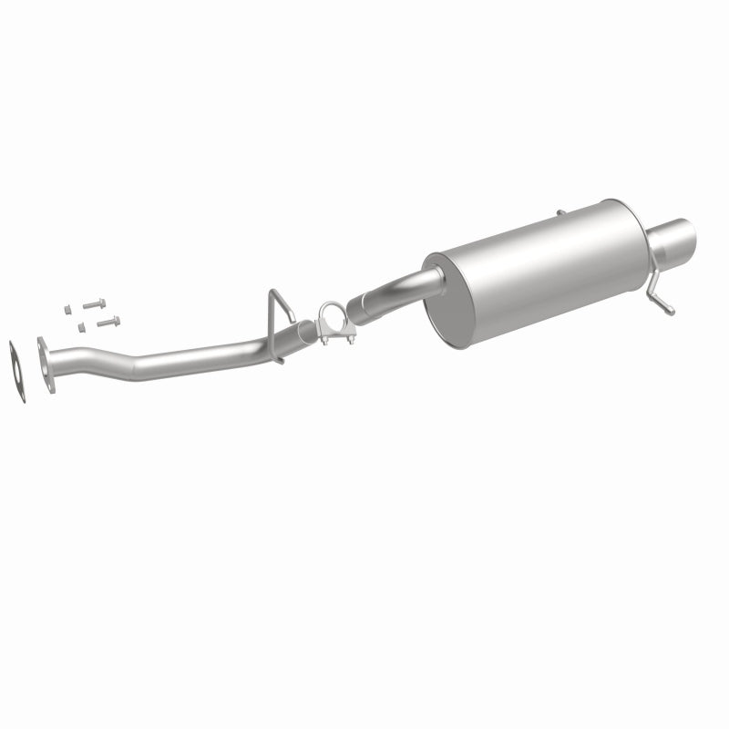 BRExhaust Direct-Fit Rear Muffler Kit - Subaru Forester / Impreza WRX / Saab 9-2X 2004-2008, 360 degree view
