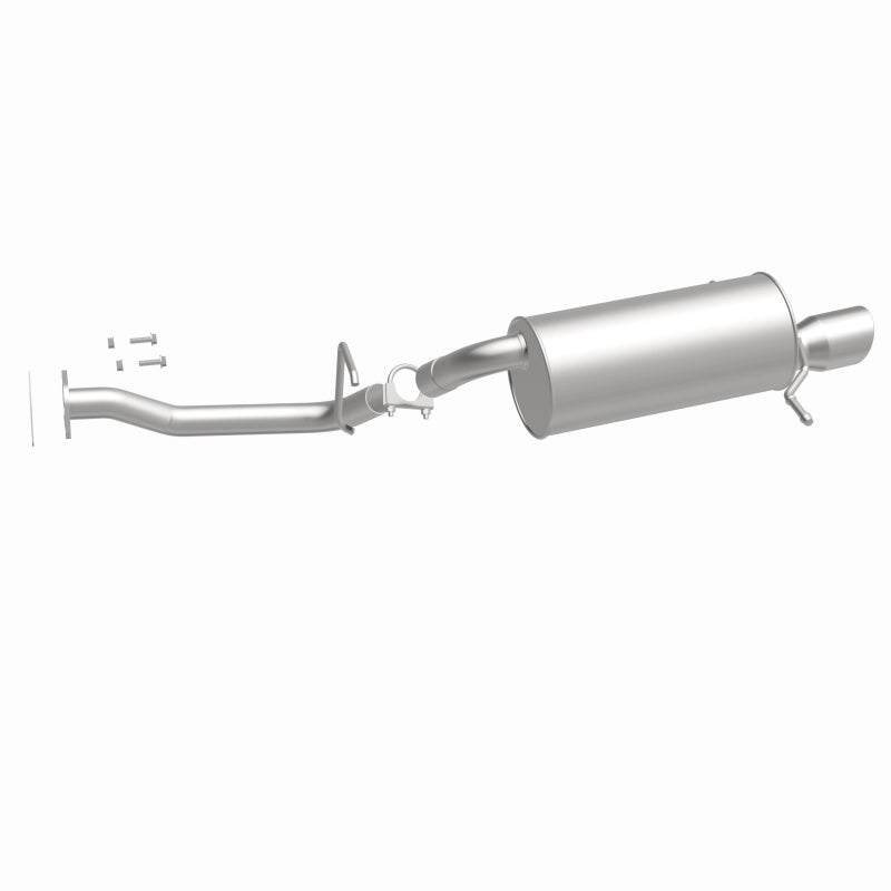 BRExhaust Direct-Fit Rear Muffler Kit - Subaru Forester / Impreza WRX / Saab 9-2X 2004-2008, 360 degree view