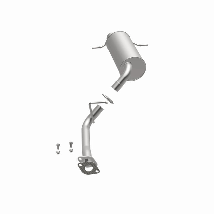 BRExhaust Direct-Fit Rear Muffler Kit - Subaru Forester / Impreza WRX / Saab 9-2X 2004-2008, view 4