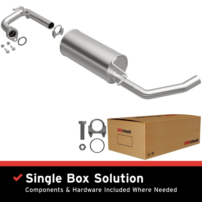 BRExhaust Direct-Fit Rear Muffler Kit - Toyota RAV4 2.0L 1998-2000