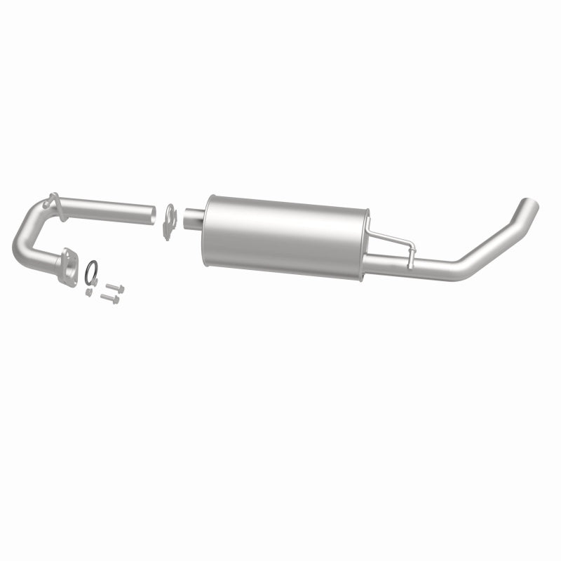 BRExhaust Direct-Fit Rear Muffler Kit - Toyota RAV4 2.0L 1998-2000, 360 degree view