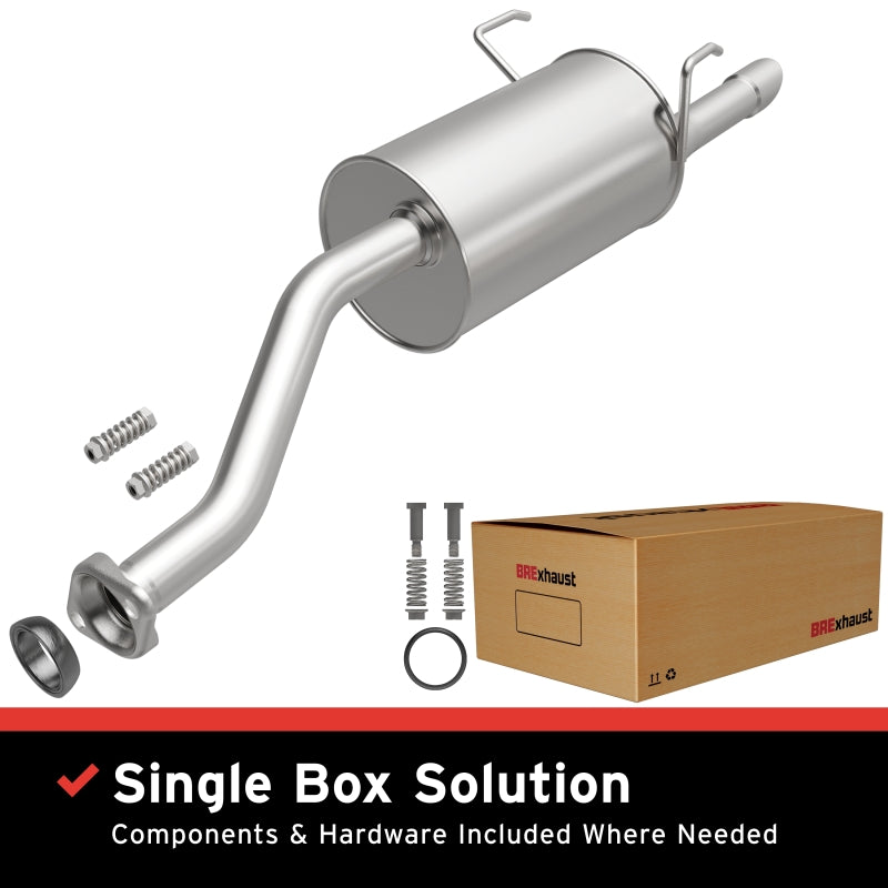 BRExhaust Direct-Fit Rear Muffler Kit - Honda Civic 1.7L 2001-2005