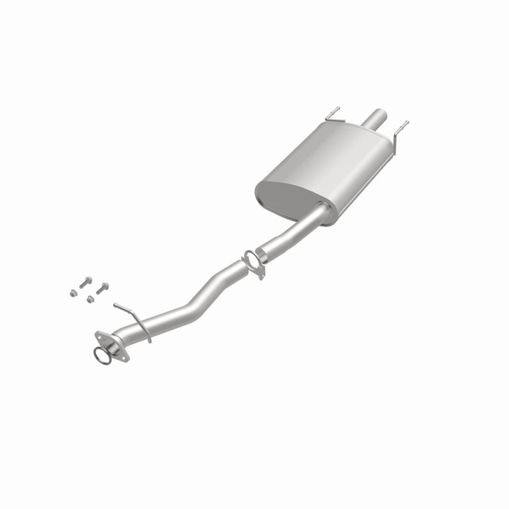 BRExhaust Direct-Fit Rear Muffler Kit - Honda Accord 2.2L 1990-1993 EX, 360 degree view