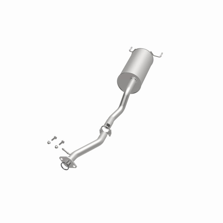 BRExhaust Direct-Fit Rear Muffler Kit - Honda Accord 2.2L 1990-1993 DX/LX, 360 degree view
