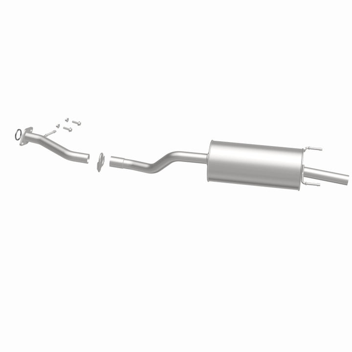 BRExhaust Direct-Fit Rear Muffler Kit - Honda Accord 2.2L 1990-1993 DX/LX, 360 degree view