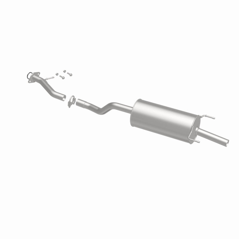 BRExhaust Direct-Fit Rear Muffler Kit - Honda Accord 2.2L 1990-1993 DX/LX, 360 degree view