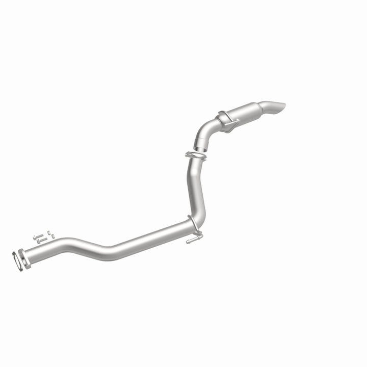 BRExhaust Direct-Fit Rear Muffler Kit - Nissan Pathfinder / Infiniti JX35 / QX60 2013-2018, 360 degree view