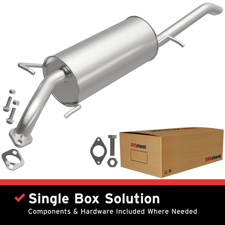 BRExhaust Direct-Fit Rear Muffler Kit - Chevrolet Aveo 1.6L 2009-2011