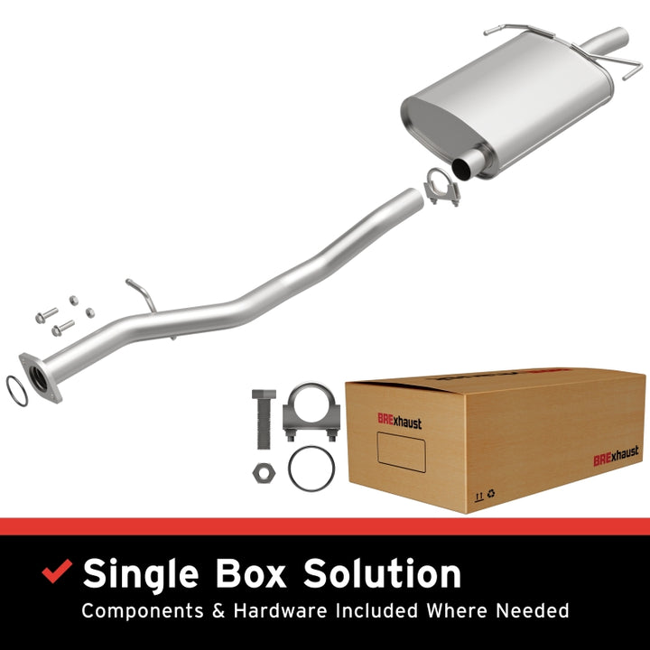 BRExhaust Direct-Fit Rear Muffler Kit - Acura CL 3.0L 1997-1999