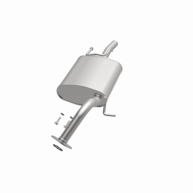 BRExhaust Direct-Fit Rear Muffler Kit - Geo Prizm / Toyota Corolla 1.6L 1988-1992, 360 degree view