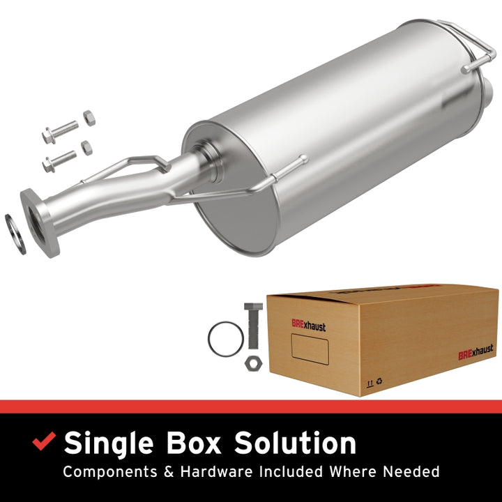 BRExhaust Direct-Fit Rear Muffler Kit - Nissan Versa 1.6L 2009-2011