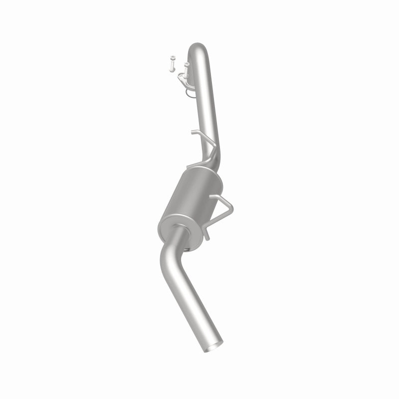 BRExhaust Direct-Fit Rear Muffler Kit - Infiniti QX4 / Nissan Pathfinder 1996-2000, 360 degree view