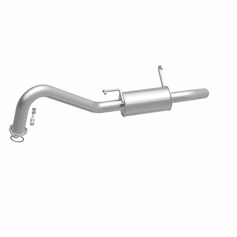 BRExhaust Direct-Fit Rear Muffler Kit - Infiniti QX4 / Nissan Pathfinder 1996-2000, 360 degree view