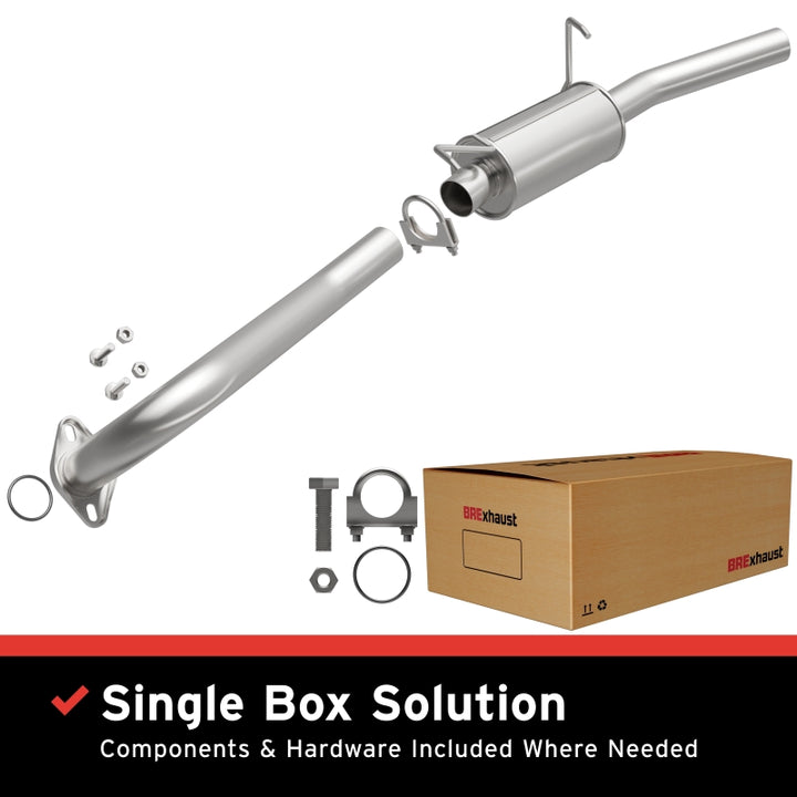 BRExhaust Direct-Fit Rear Muffler Kit - Infiniti QX4 / Nissan Pathfinder 2001-2004