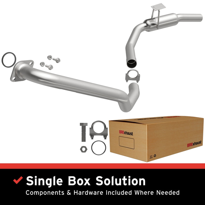 BRExhaust Direct-Fit Rear Muffler Kit - Lexus LX450 / Toyota Land Cruiser 1995-1997