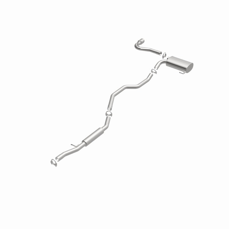 BRExhaust Direct-Fit Replacement Exhaust Kit - Jeep Compass / Patriot 2011-2017, 360 degree view