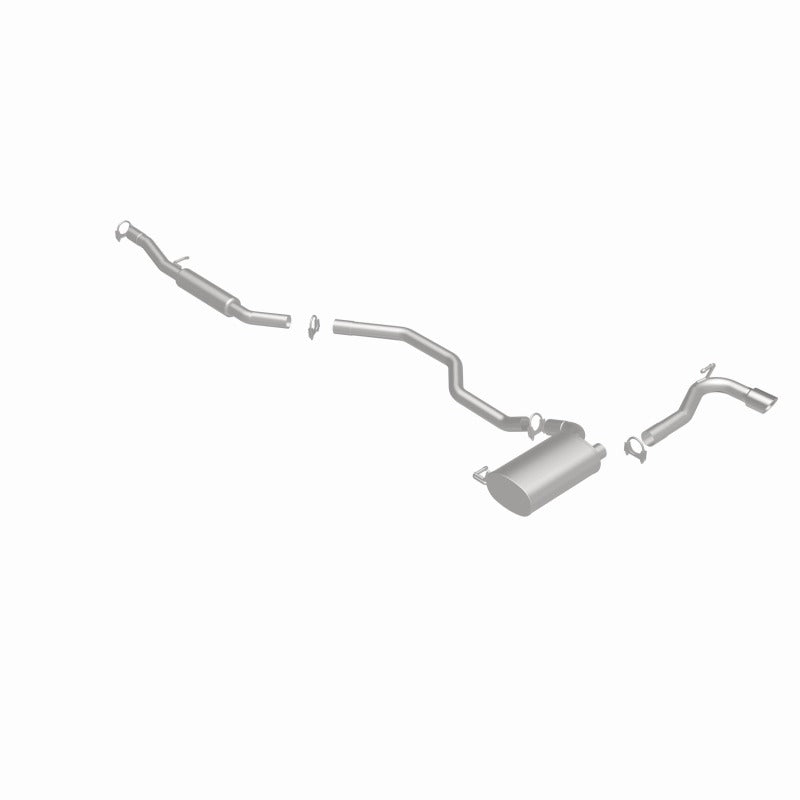 BRExhaust Direct-Fit Replacement Exhaust Kit - Jeep Compass / Patriot 2011-2017, 360 degree view