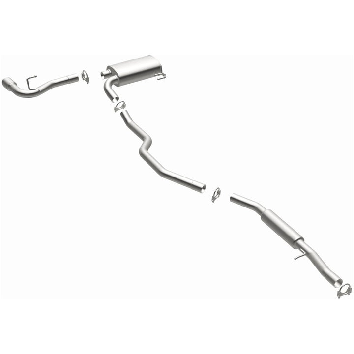 BRExhaust Direct-Fit Replacement Exhaust Kit - Jeep Compass / Patriot 2011-2017, view 2
