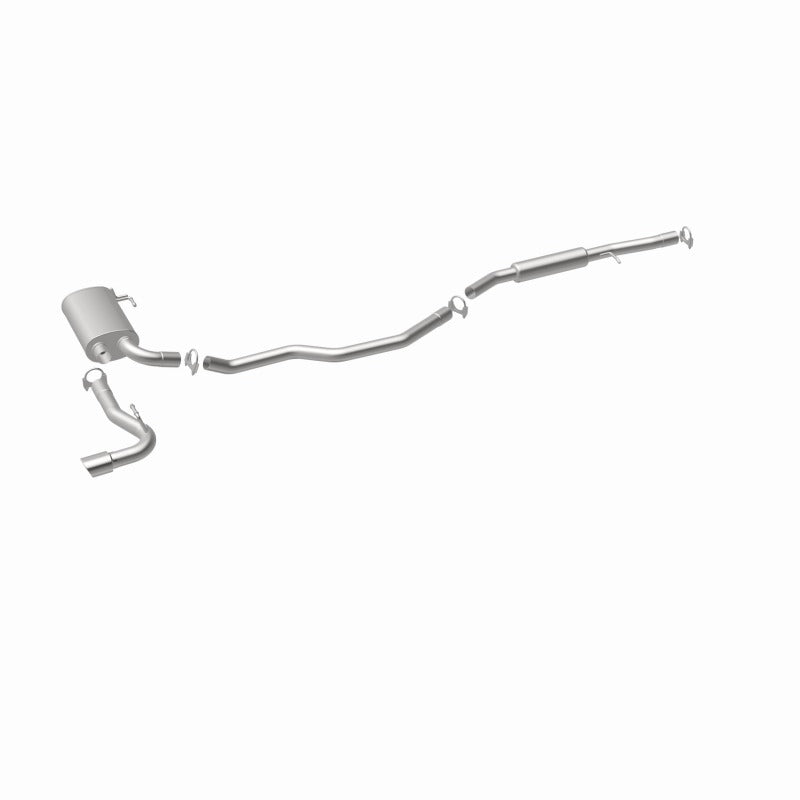 BRExhaust Direct-Fit Replacement Exhaust Kit - Jeep Compass / Patriot 2011-2017, 360 degree view