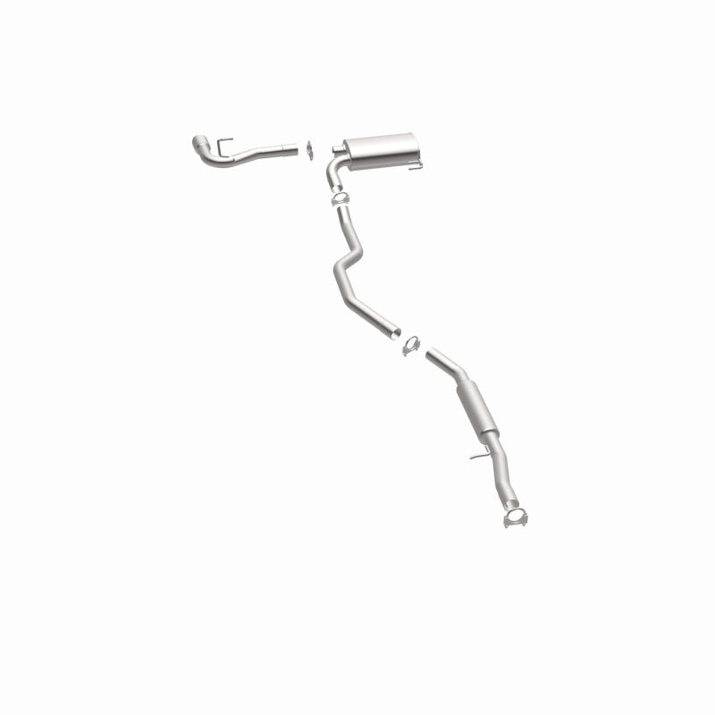 BRExhaust Direct-Fit Replacement Exhaust Kit - Jeep Compass / Patriot 2011-2017, 360 degree view