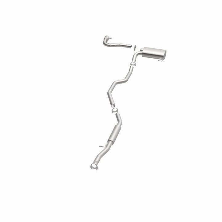 BRExhaust Direct-Fit Replacement Exhaust Kit - Jeep Compass / Patriot 2011-2017, 360 degree view