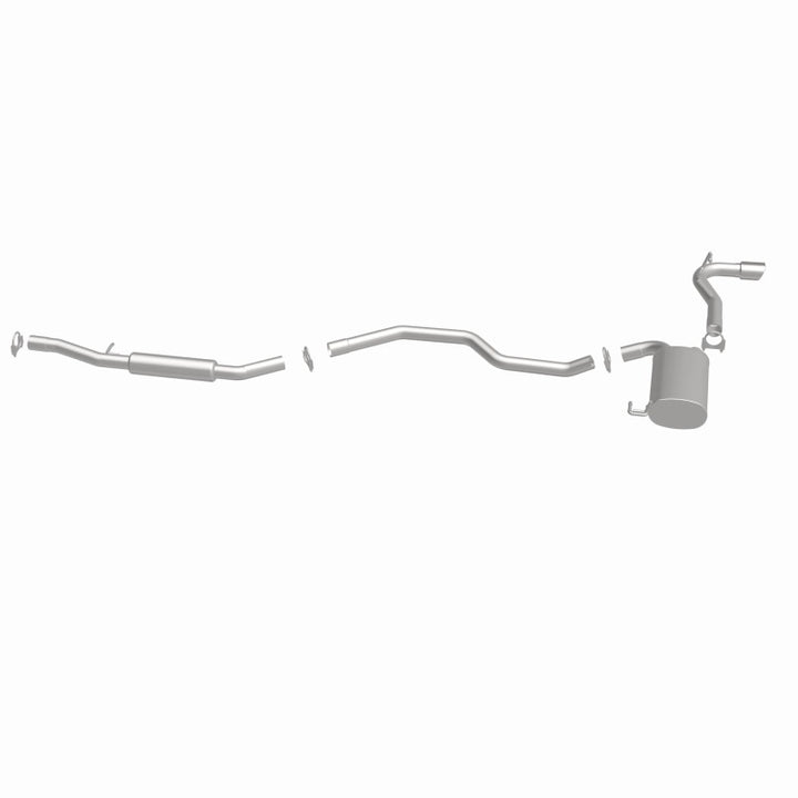 BRExhaust Direct-Fit Replacement Exhaust Kit - Jeep Compass / Patriot 2011-2017, 360 degree view