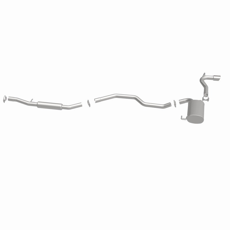 BRExhaust Direct-Fit Replacement Exhaust Kit - Jeep Compass / Patriot 2011-2017, 360 degree view